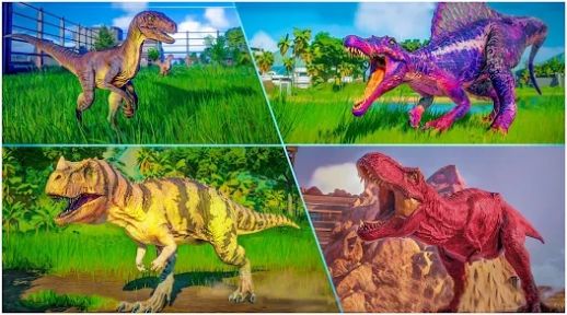 恐龙模拟恐龙攻击_图片
